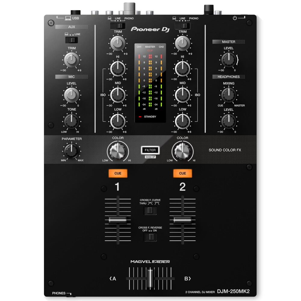 DJ-микшер Pioneer DJ DJM-250MK2
DJ-микшер Pioneer DJ DJM-250MK2