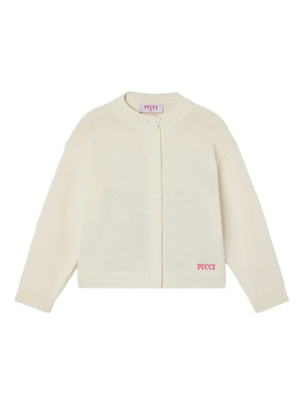 Кардиган с контрастным подолом PUCCI Junior, белый
Кардиган с контрастным подолом PUCCI Junior, белый
