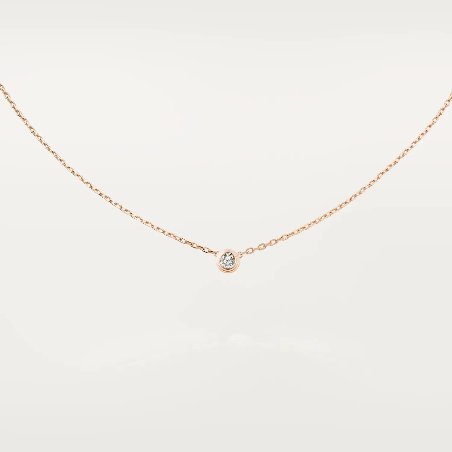 Колье Cartier d'Amour Large, розовое золото/бриллиант
Колье Cartier d'Amour Large, розовое золото/бриллиант