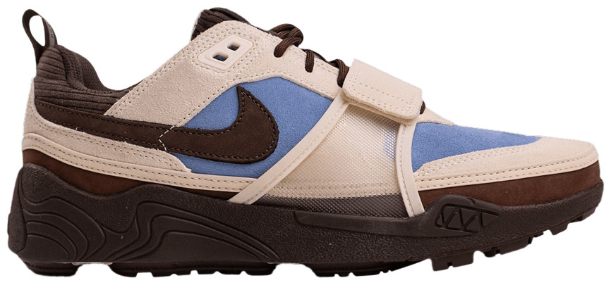 Кроссовки Nike Travis Scott x Zoom Field Jaxx 'Leche Blue', бежевый/синий/коричневый
Кроссовки Nike Travis Scott x Zoom Field Jaxx 'Leche Blue', бежевый/синий/коричневый