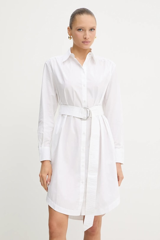 Хлопковое платье Boss Orange, белый
Хлопковое платье Boss Orange, белый