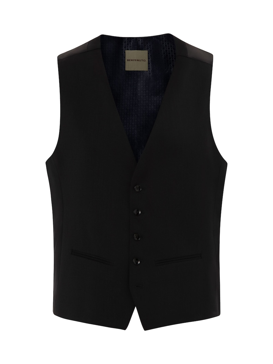 Костюмный жилет BENVENUTO Enzo, черный
Костюмный жилет BENVENUTO Enzo, черный