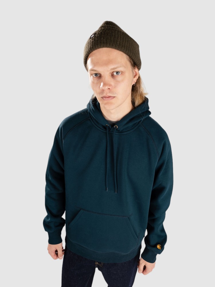 Худи Carhartt WIP Chase Hoodie, duck blue/gold
Худи Carhartt WIP Chase Hoodie, duck blue/gold