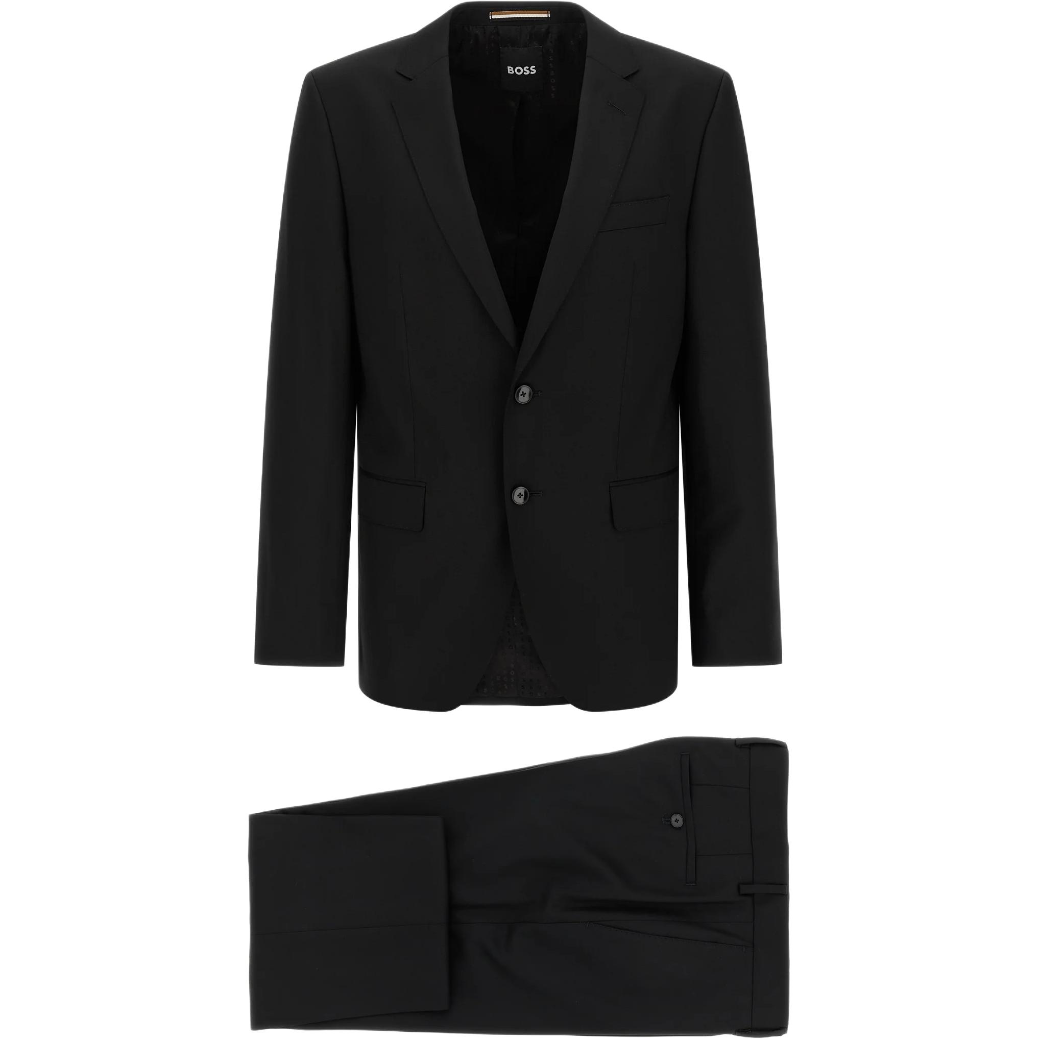 Костюм-двойка Boss приталенного кроя Hugo Boss, черный
Костюм-двойка Boss приталенного кроя Hugo Boss, черный