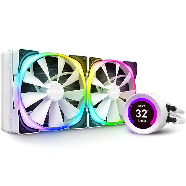 Система водяного охлаждения для процессора NZXT Kraken Z63 RGB, белый
Система водяного охлаждения для процессора NZXT Kraken Z63 RGB, белый