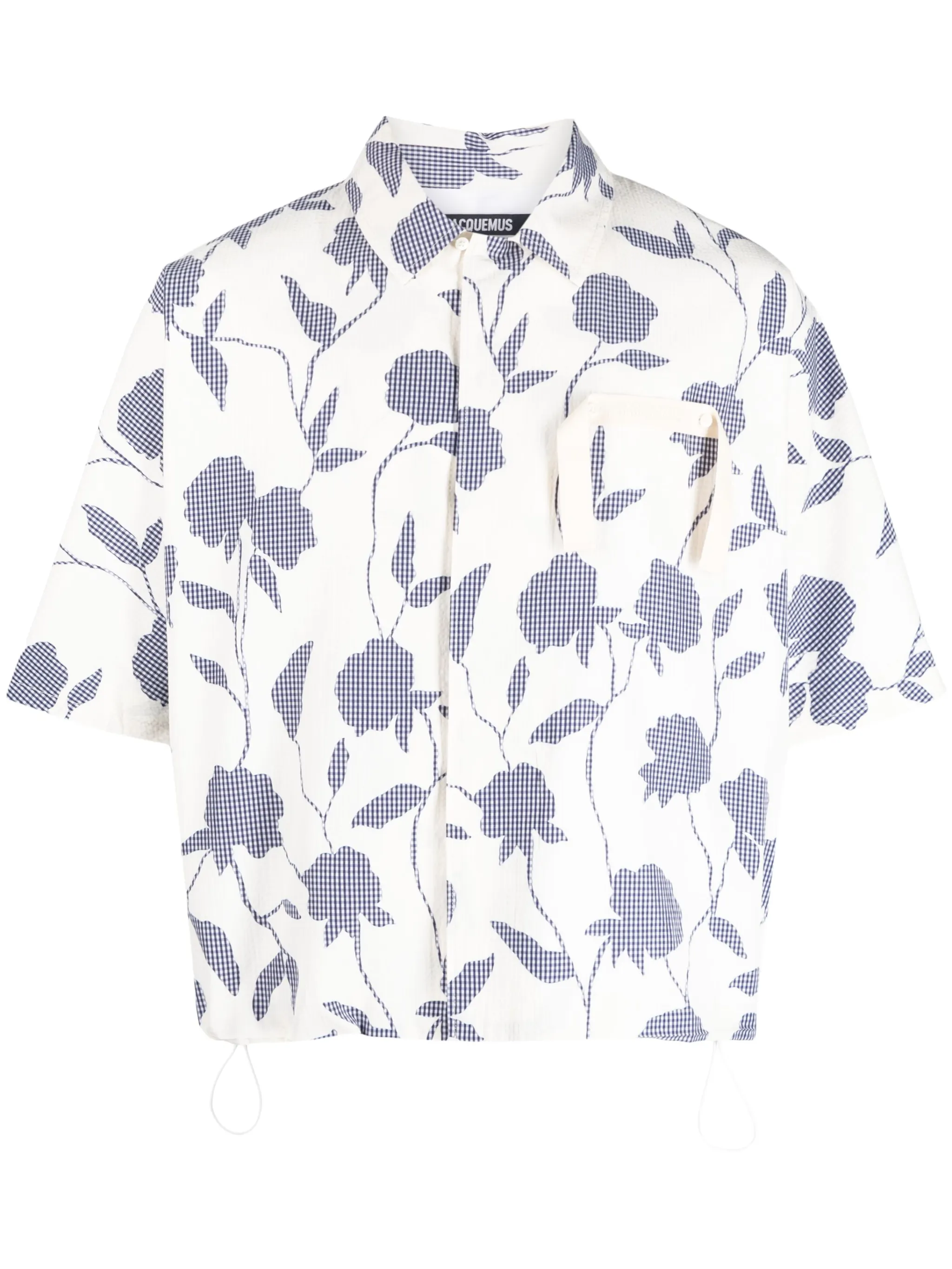 Рубашка La Chemise Disgreghi с цветочным принтом Jacquemus, белый
Рубашка La Chemise Disgreghi с цветочным принтом Jacquemus, белый