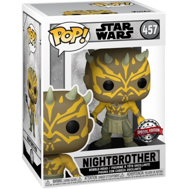 Funko POP Star Wars 457 Nightbrother, специальное издание Funko POP!
Funko POP Star Wars 457 Nightbrother, специальное издание Funko POP!