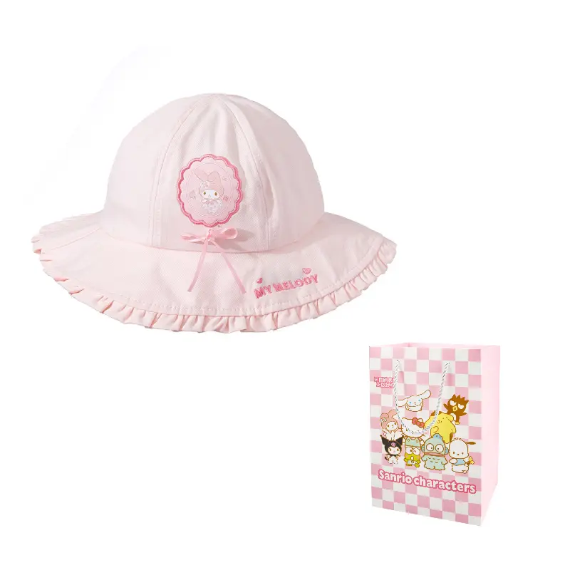 Sanrio Детская кепка-ведро из полиэстера Melodi, Melody Fisherman Hat
Sanrio Детская кепка-ведро из полиэстера Melodi, Melody Fisherman Hat
