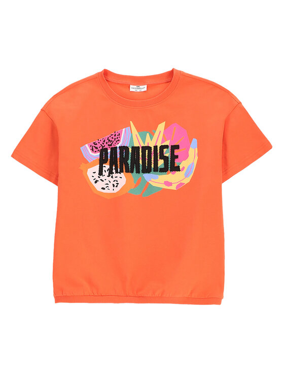 Футболка обычного кроя WC5143202TGJ Coccodrillo, оранжевый 
Футболка обычного кроя WC5143202TGJ Coccodrillo, оранжевый