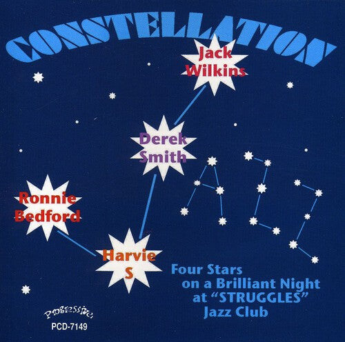 CD диск Wilkins, Jack / Smith, Derek / Bedford, Ronnie: Constellation Jazz: Four Stars on Brilliant Night
CD диск Wilkins, Jack / Smith, Derek / Bedford, Ronnie: Constellation Jazz: Four Stars on Brilliant Night