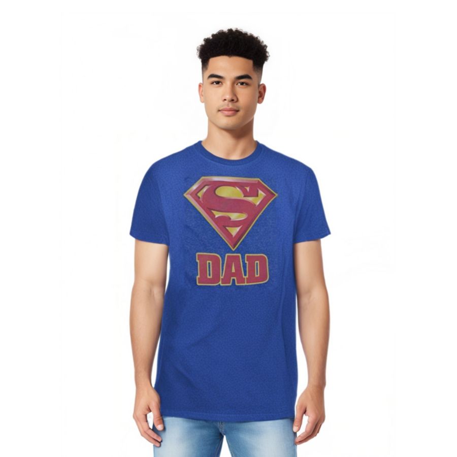 Мужская футболка Super Dad из меланжевой ткани Superman, Medium blue, Серый, Мужская футболка Super Dad из меланжевой ткани Superman, Medium blue
Мужская футболка Super Dad из меланжевой ткани Superman, Medium blue, Серый, Мужская футболка Super Dad из меланжевой ткани Superman, Medium blue