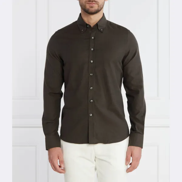 Короткая фланелевая рубашка узкого кроя с начесом BD Oscar Jacobson, коричневый
Короткая фланелевая рубашка узкого кроя с начесом BD Oscar Jacobson, коричневый