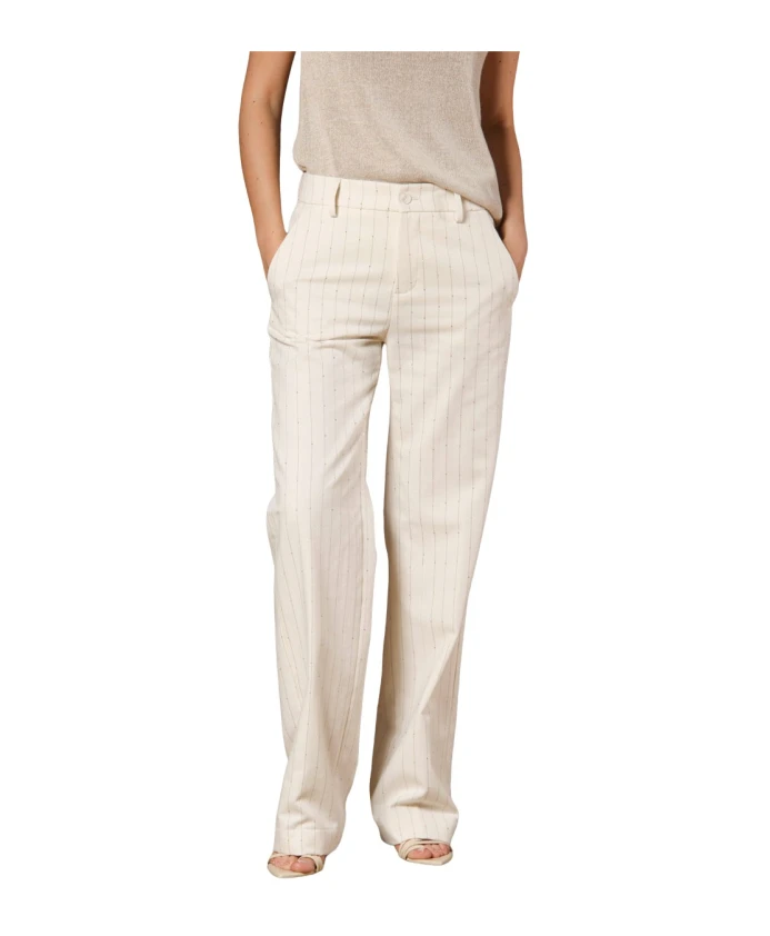 Брюки чинос в золотую полоску Mason'S, белый
Брюки чинос в золотую полоску Mason'S, белый