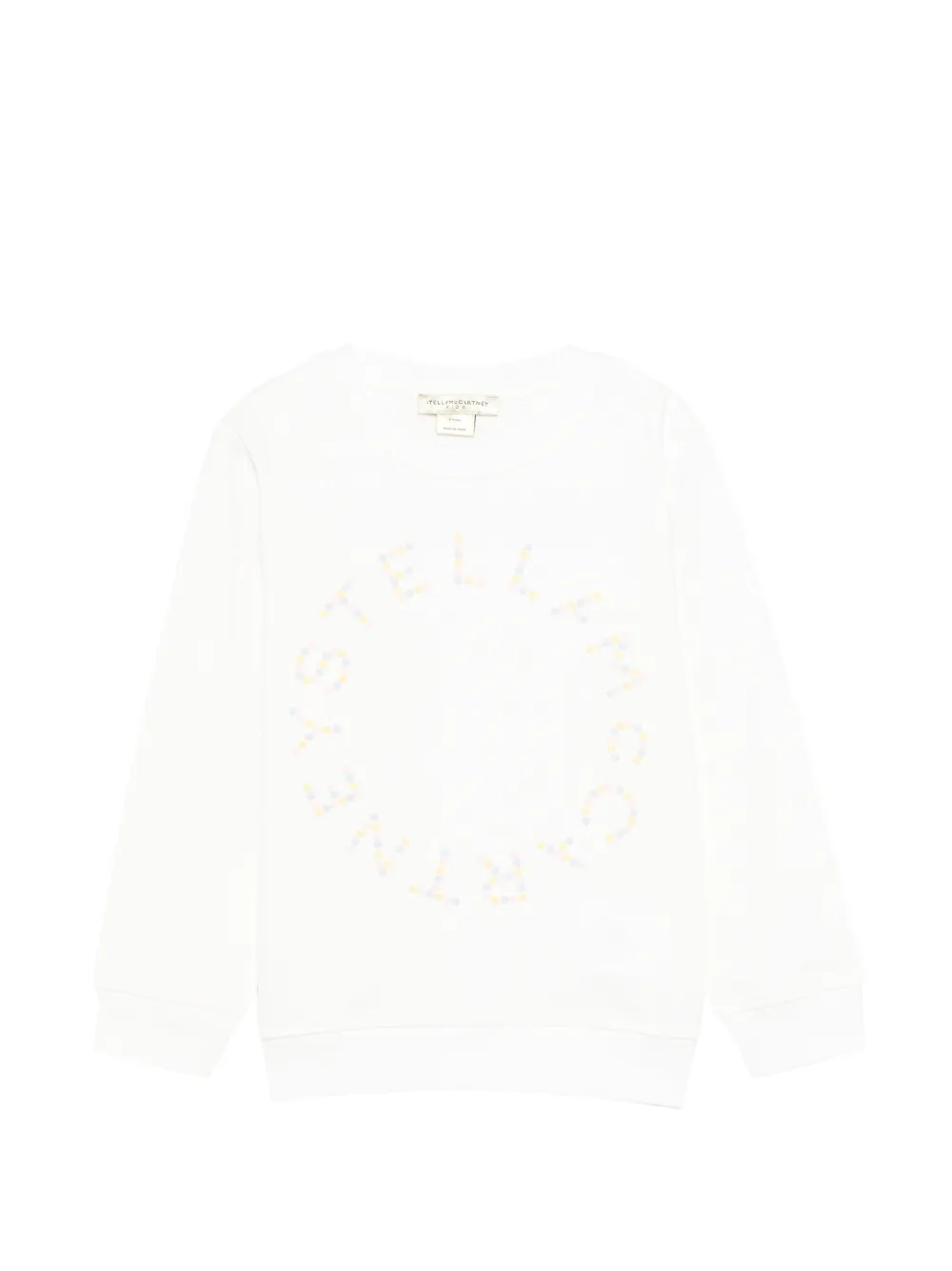 Свитшот с круглым логотипом Stella Mccartney Kids, бежевый
Свитшот с круглым логотипом Stella Mccartney Kids, бежевый