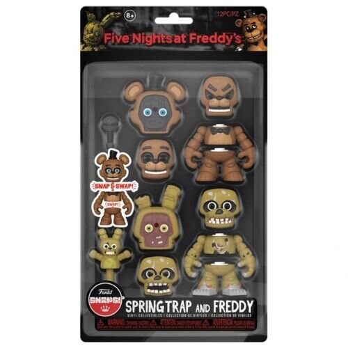 Фигурка Funko, FNAF Snap POP: Фредди и Спрингтрап 2PK Funko POP!
Фигурка Funko, FNAF Snap POP: Фредди и Спрингтрап 2PK Funko POP!