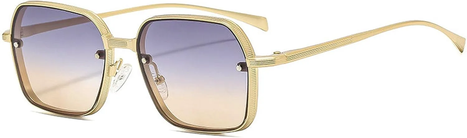 Солнцезащитные очки COTIA маленького квадратного размера для женщин и мужчин, модные прямоугольные очки в металлической оправе в стиле панк и хип-хоп, Grey Yellow
Солнцезащитные очки COTIA маленького квадратного размера для женщин и мужчин, модные прямоугольные очки в металлической оправе в стиле панк и хип-хоп, Grey Yellow