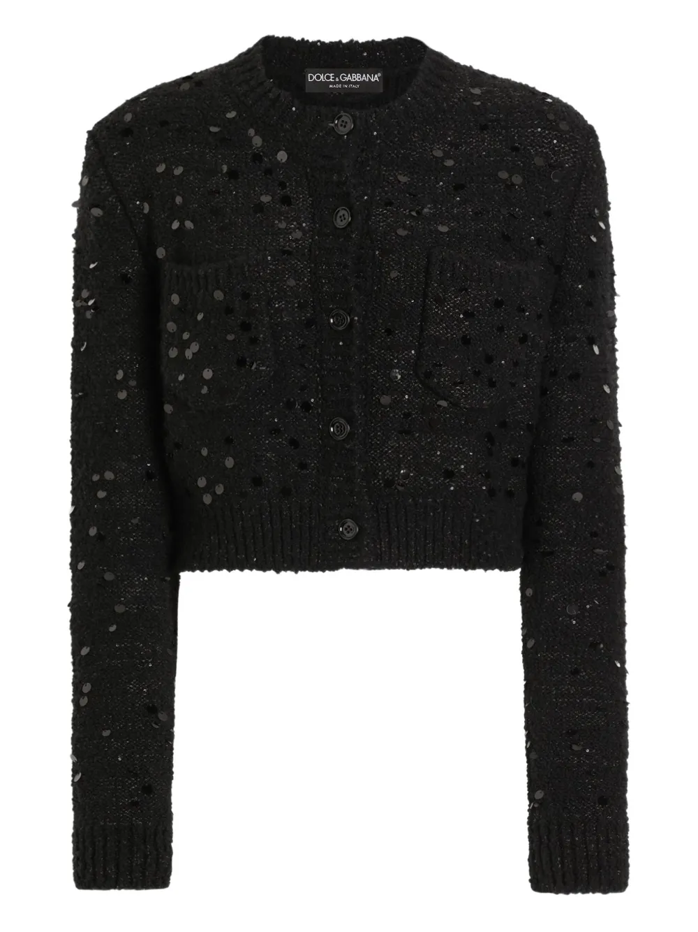 Кардиган с пайетками DOLCE & GABBANA, черный
Кардиган с пайетками DOLCE & GABBANA, черный