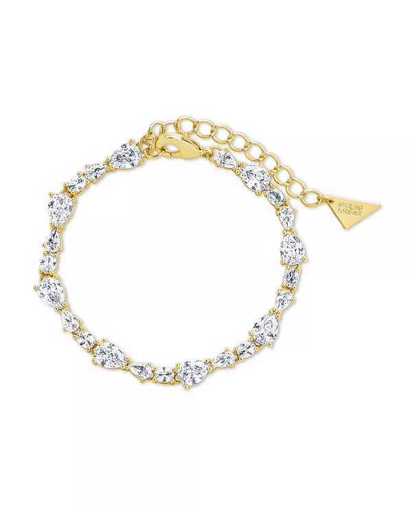 Теннисный браслет Wyatt из стерлингового серебра с кубическим цирконием Sterling Forever, gold
Теннисный браслет Wyatt из стерлингового серебра с кубическим цирконием Sterling Forever, gold