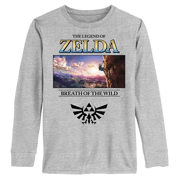 Мальчиковая футболка с длинным рукавом nintendo the legend of zelda breath of the wild Licensed Character
Мальчиковая футболка с длинным рукавом nintendo the legend of zelda breath of the wild Licensed Character