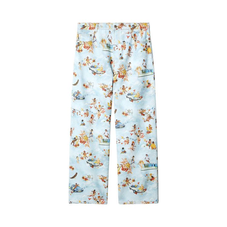 Джинсы Off-White Fresco-Print Jeans, Light Blue
Джинсы Off-White Fresco-Print Jeans, Light Blue