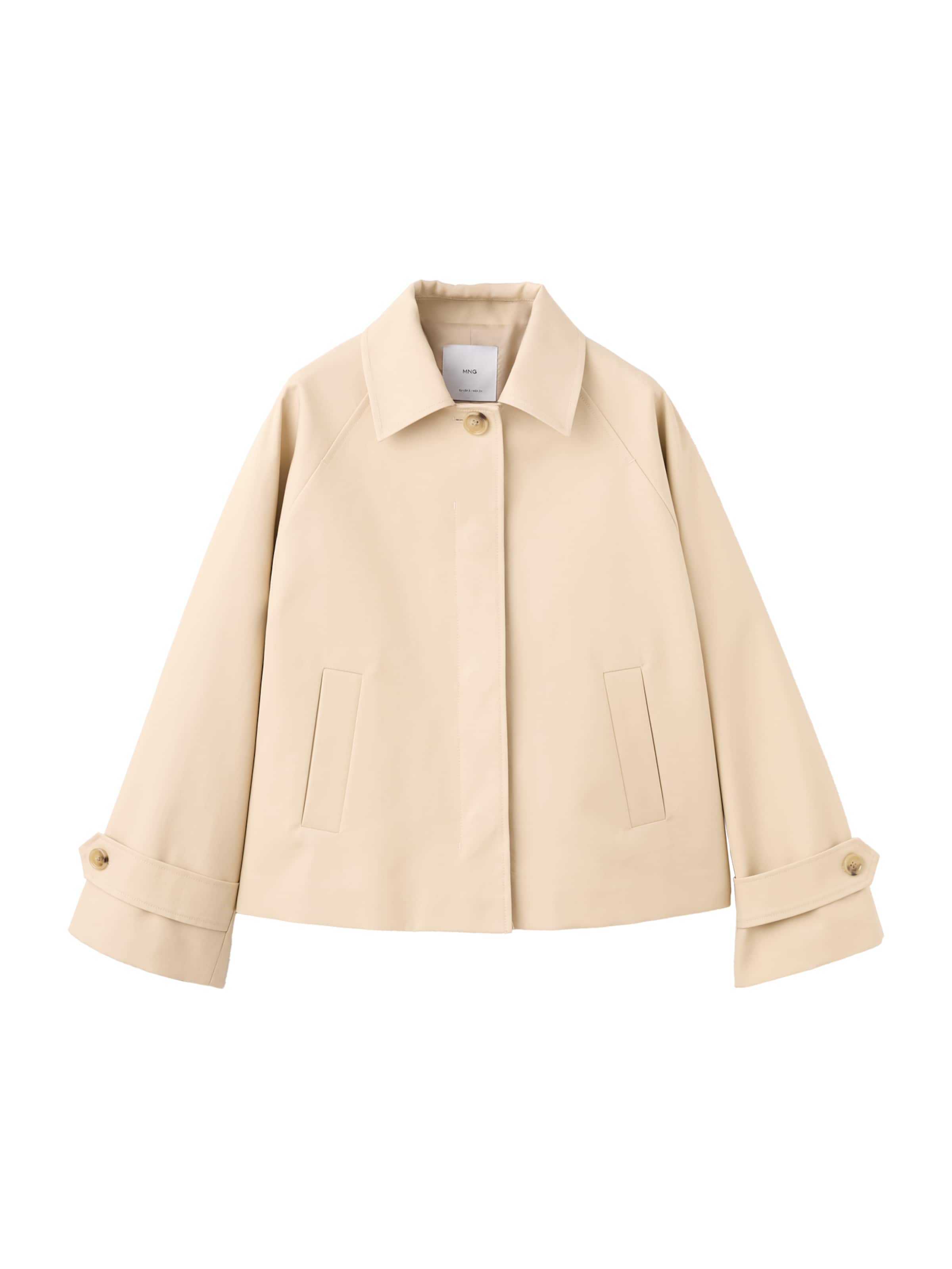 MANGO Межсезонная куртка 'Cuba' в цвете Cream
MANGO Межсезонная куртка 'Cuba' в цвете Cream