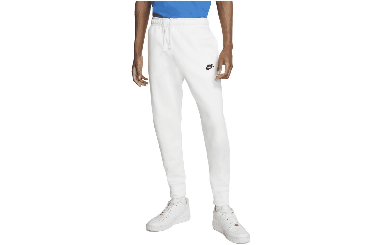 Спортивные флисовые джоггеры Club Nike, белый
Спортивные флисовые джоггеры Club Nike, белый