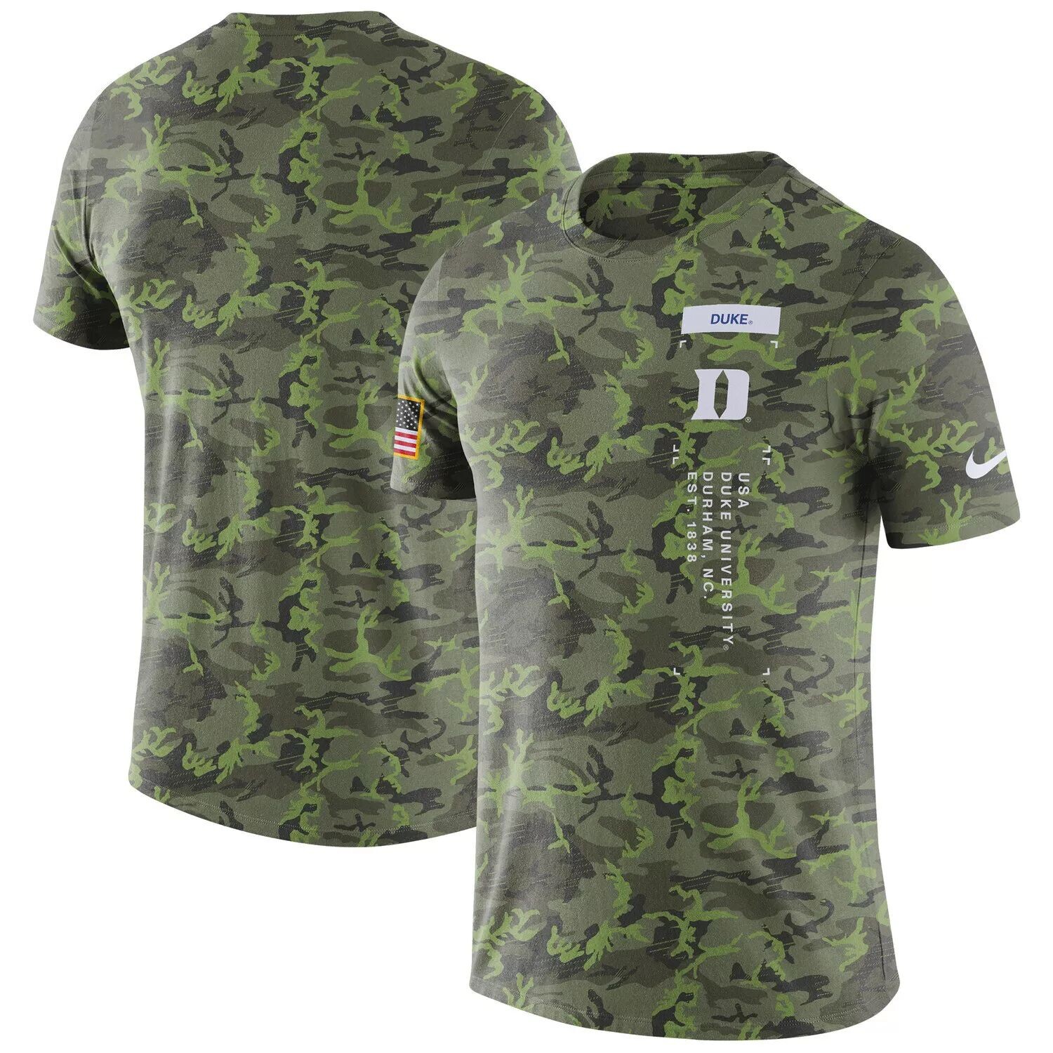 Мужская футболка в стиле милитари Nike Camo Duke Blue Devils, Хаки, Мужская футболка в стиле милитари Nike Camo Duke Blue Devils
Мужская футболка в стиле милитари Nike Camo Duke Blue Devils, Хаки, Мужская футболка в стиле милитари Nike Camo Duke Blue Devils