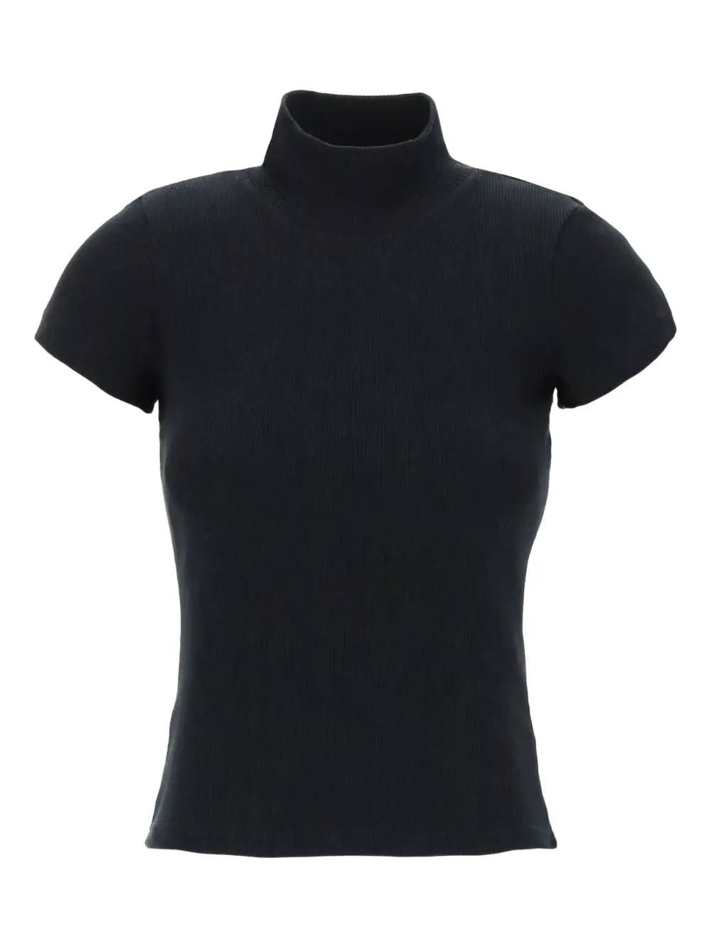 Футболка в рубчик с высоким воротником Alaïa, черный
Футболка в рубчик с высоким воротником Alaïa, черный