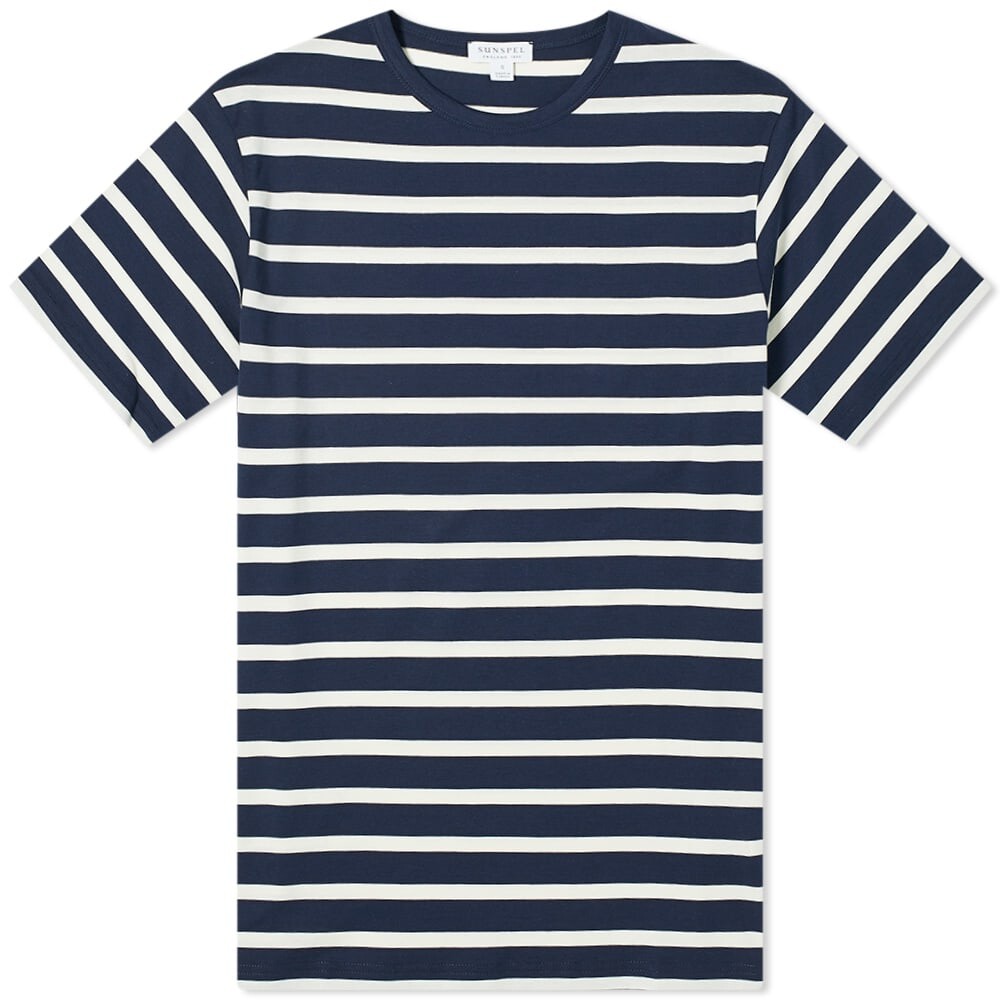 Футболка Sunspel Breton Stripe Tee, Черный, Футболка Sunspel Breton Stripe Tee
Футболка Sunspel Breton Stripe Tee, Черный, Футболка Sunspel Breton Stripe Tee
