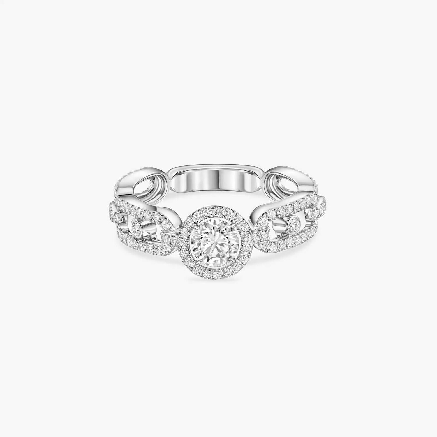 Кольцо Messika Move Link Solitaire 0.30ct, белое золото/бриллианты
Кольцо Messika Move Link Solitaire 0.30ct, белое золото/бриллианты