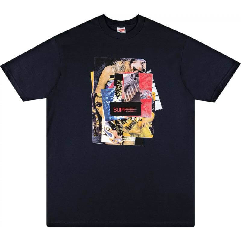 Футболка Supreme Stack, темно-синий 
Футболка Supreme Stack, темно-синий