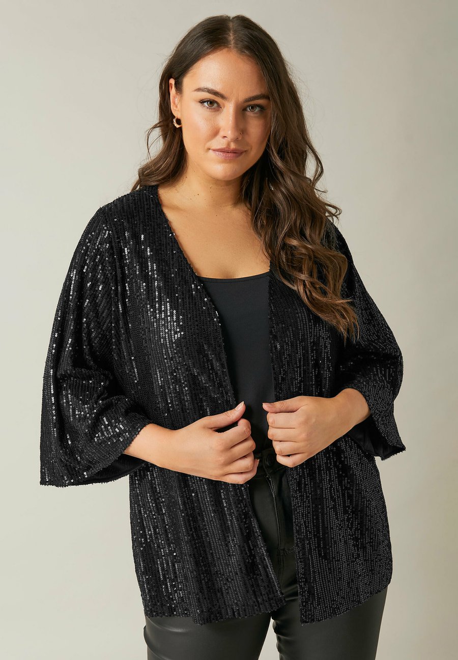 Блуза Evans PLUS SIZE SEQUIN , Black/Anthracite
Блуза Evans PLUS SIZE SEQUIN , Black/Anthracite