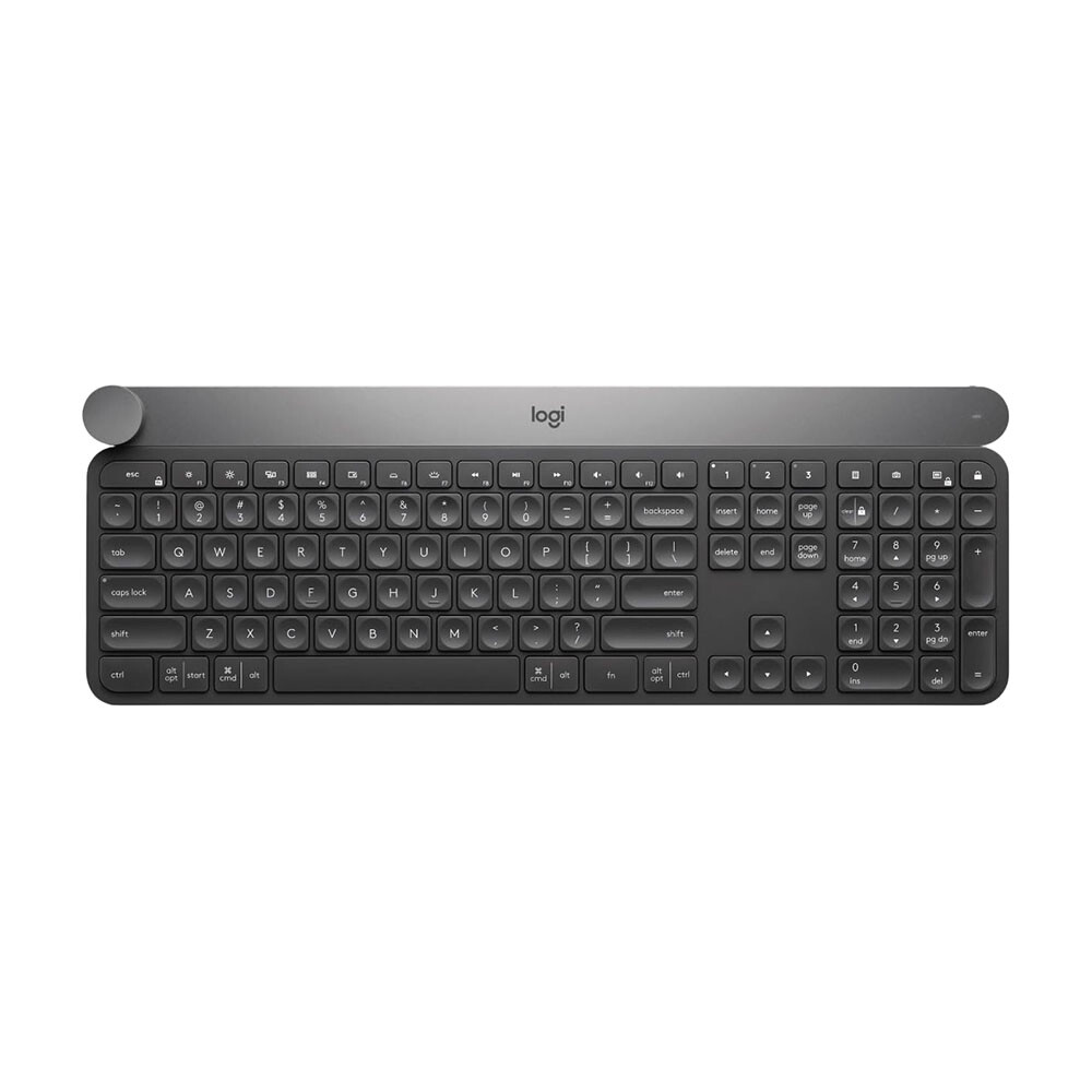Клавиатура беспроводная Logitech Craft Advanced, графит, английская раскладка
Клавиатура беспроводная Logitech Craft Advanced, графит, английская раскладка