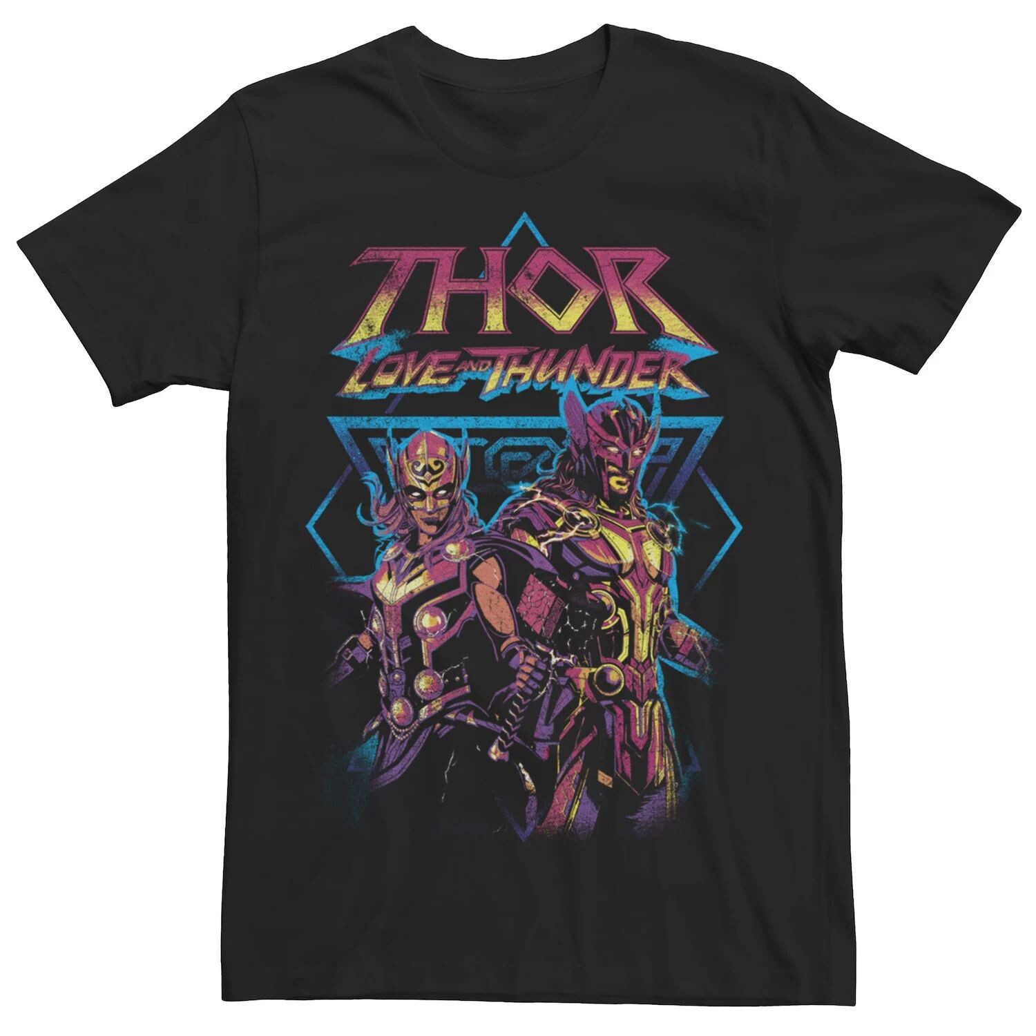 Мужская футболка Marvel Thor Love and Thunder Grunge Thunder Duo Licensed Character
Мужская футболка Marvel Thor Love and Thunder Grunge Thunder Duo Licensed Character