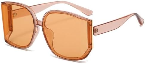 Солнцезащитные очки большого размера 2026 для женщин, роскошная оправа с изогнутыми линзами, солнцезащитные очки-щиток для женщин, цвет C4, цвет шампанского, один размер MTZJH, One Color
Солнцезащитные очки большого размера 2026 для женщин, роскошная оправа с изогнутыми линзами, солнцезащитные очки-щиток для женщин, цвет C4, цвет шампанского, один размер MTZJH, One Color