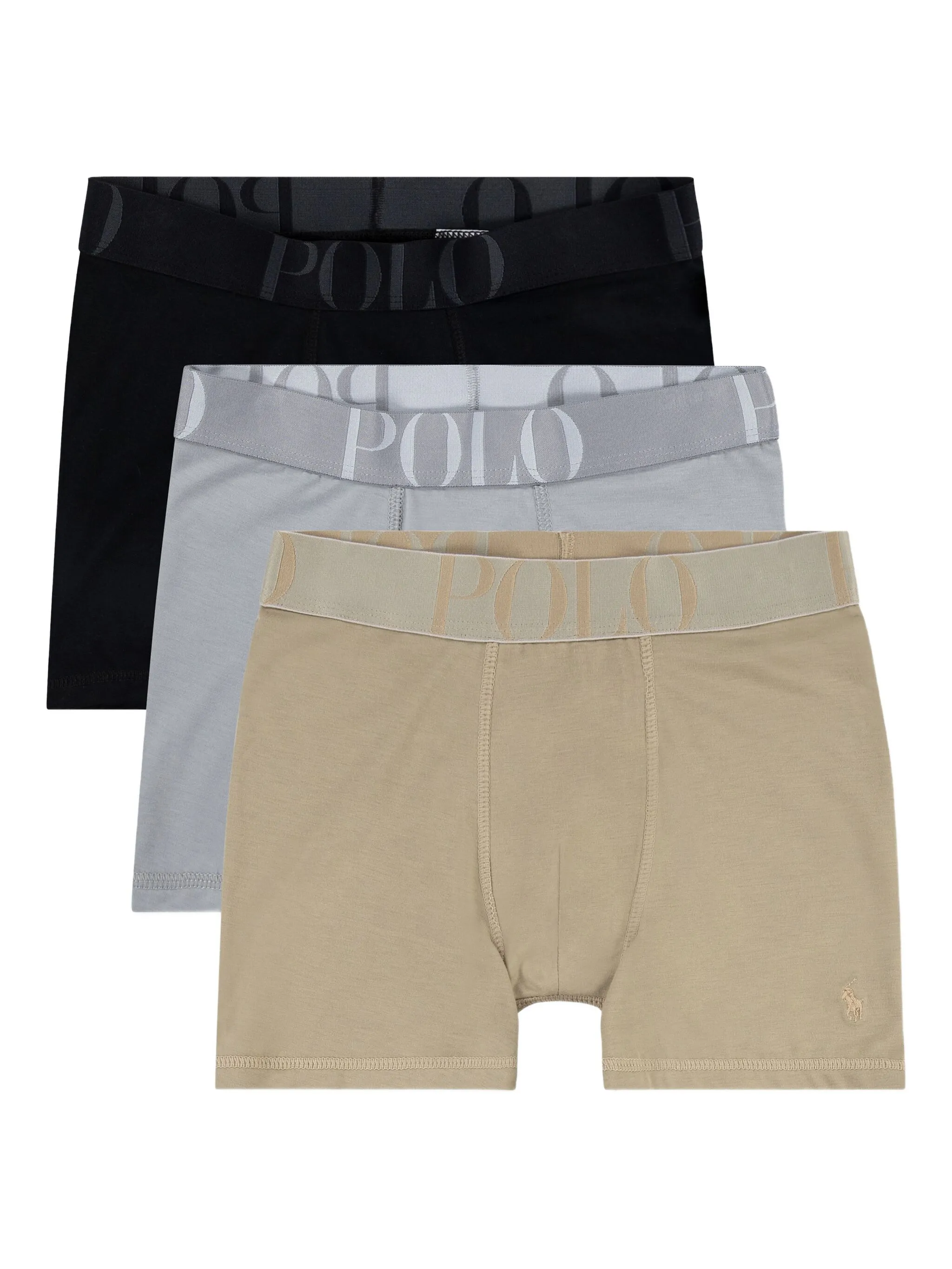 Комплект из трех боксеров с логотипом Polo Ralph Lauren Kids, коричневый
Комплект из трех боксеров с логотипом Polo Ralph Lauren Kids, коричневый