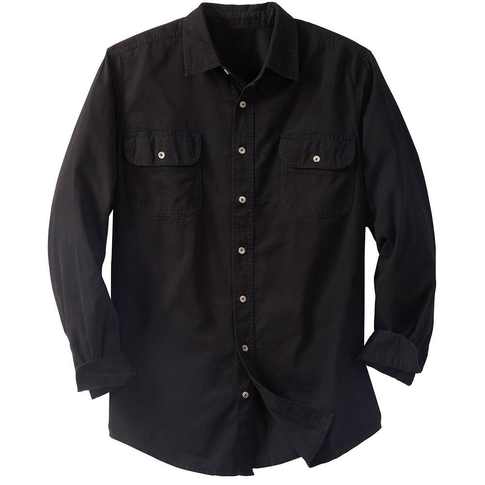 Мужская рубашка из денима и твила с длинными рукавами и длинными рукавами Boulder Creek Kingsize, черный
Мужская рубашка из денима и твила с длинными рукавами и длинными рукавами Boulder Creek Kingsize, черный