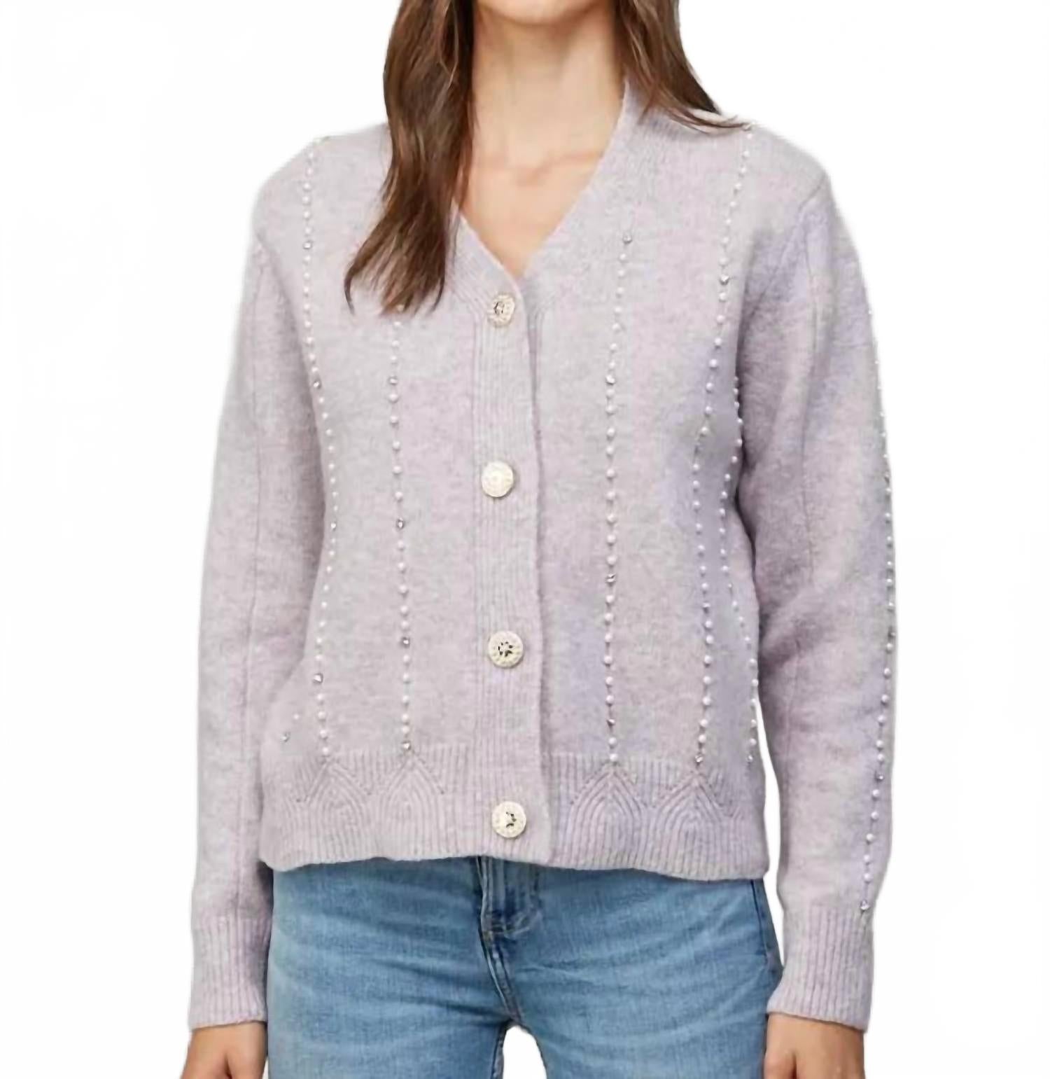 FATE Кардиган Jewel Button Down лавандового цвета
FATE Кардиган Jewel Button Down лавандового цвета