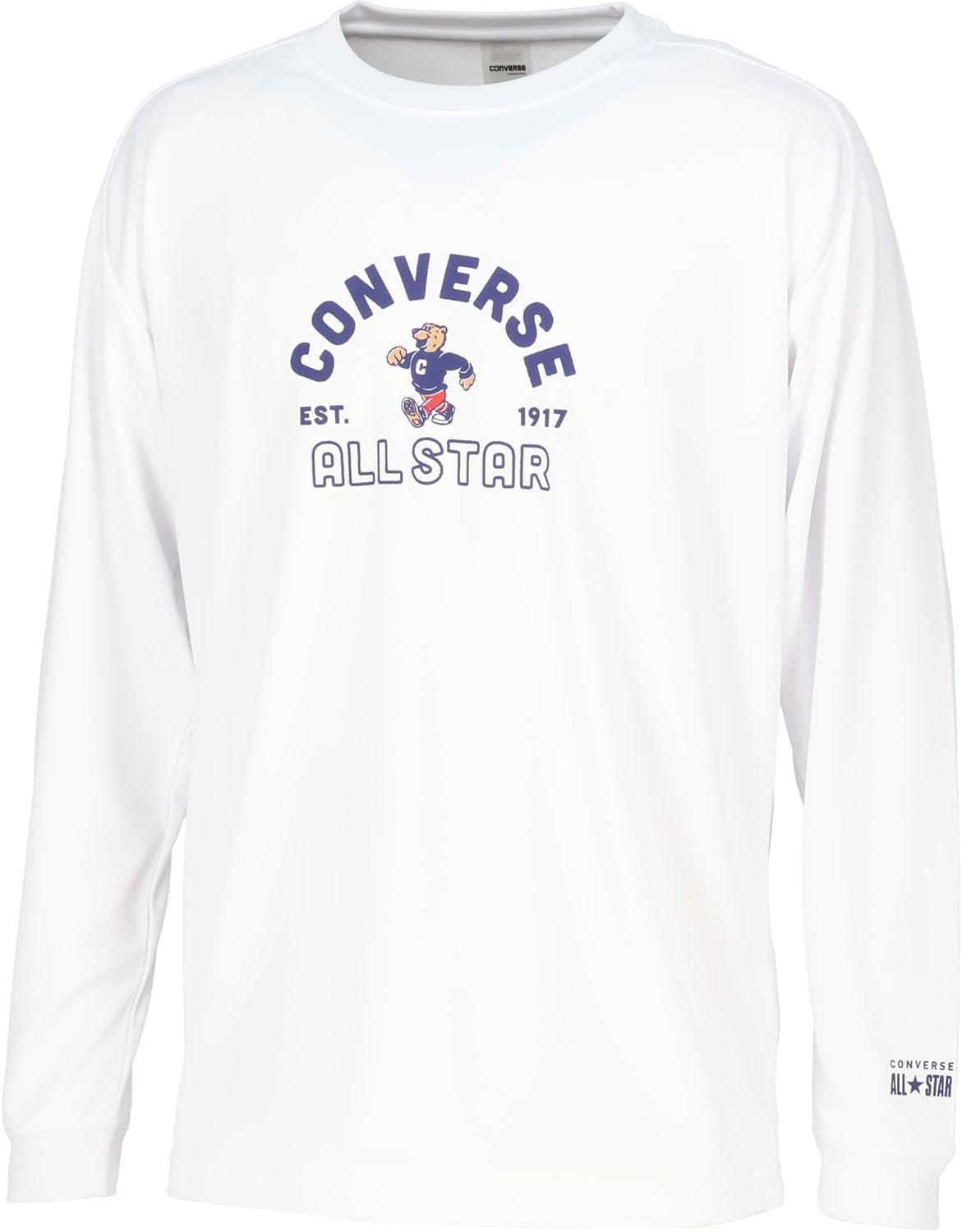 Футболка с длинными рукавами Converse CB252359L с принтом, влагоотводящая, быстросохнущая, белый
Футболка с длинными рукавами Converse CB252359L с принтом, влагоотводящая, быстросохнущая, белый