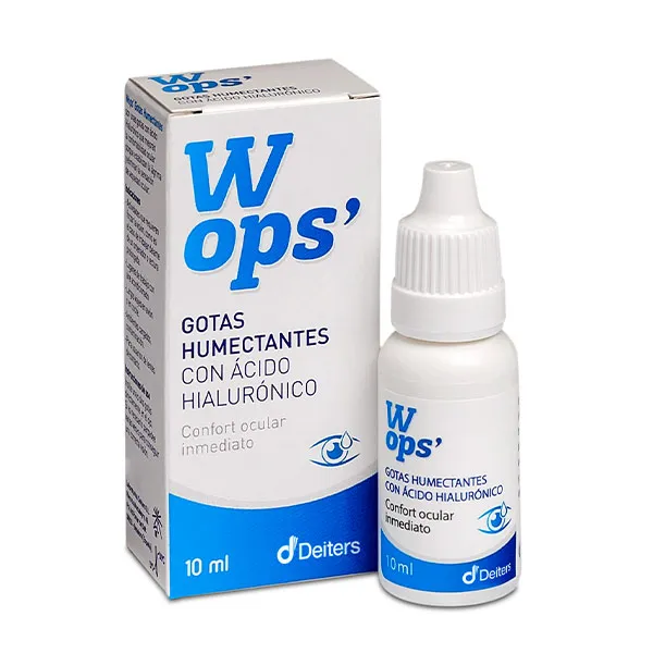 Мгновенный комфорт для глаз Gotas Humectantes Wops, 10 ml
Мгновенный комфорт для глаз Gotas Humectantes Wops, 10 ml