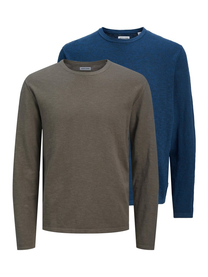 Jack & Jones Летний свитер коричнево-темно-синего цвета
Jack & Jones Летний свитер коричнево-темно-синего цвета