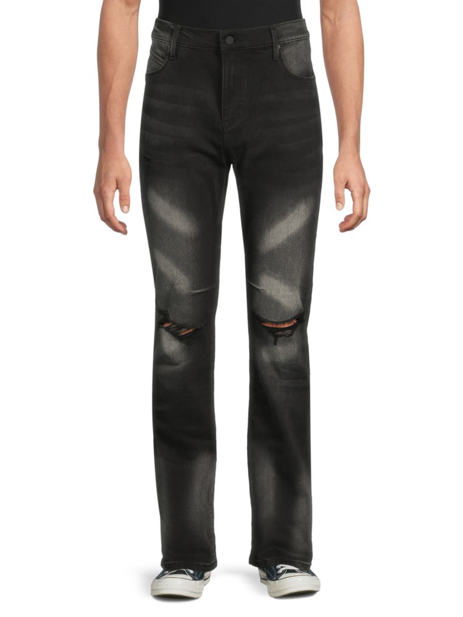 Потертые джинсы RTA, цвет Black Faded
Потертые джинсы RTA, цвет Black Faded