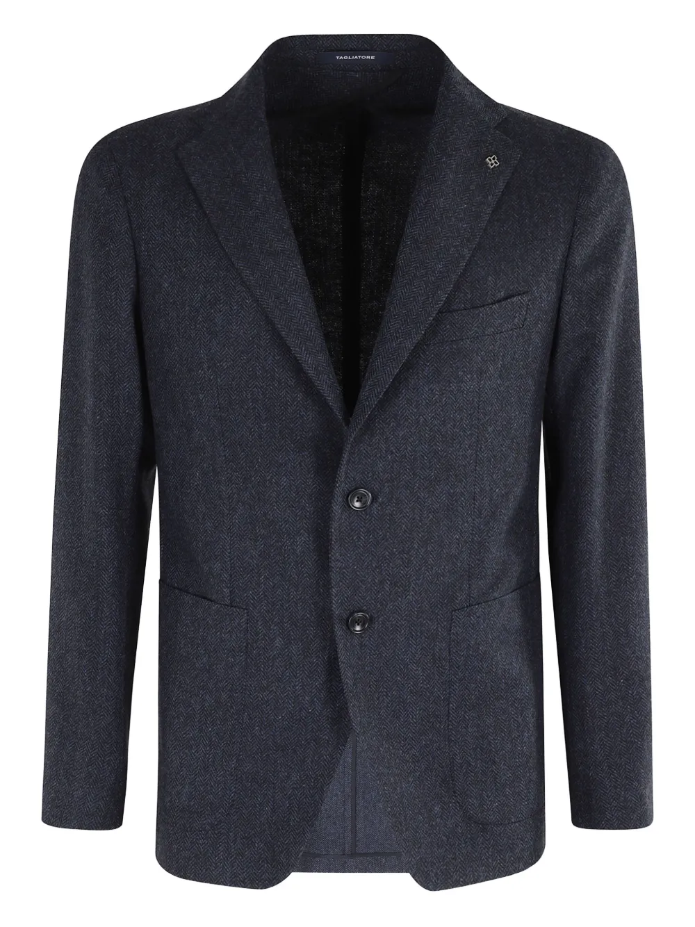 Однобортный пиджак с узором «елочка» TAGLIATORE, синий
Однобортный пиджак с узором «елочка» TAGLIATORE, синий