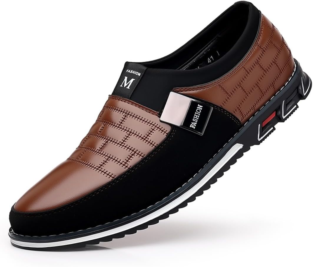 Мужская повседневная обувь, лоферы и слипоны, модная деловая роскошная обувь, офисные лоферы, обувь на плоской подошве, мужские кроссовки Generic, коричневый
Мужская повседневная обувь, лоферы и слипоны, модная деловая роскошная обувь, офисные лоферы, обувь на плоской подошве, мужские кроссовки Generic, коричневый