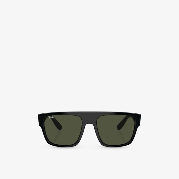 Rb0360s солнцезащитные очки drifter в квадратной оправе из пропионата Ray-Ban, черный 
Rb0360s солнцезащитные очки drifter в квадратной оправе из пропионата Ray-Ban, черный