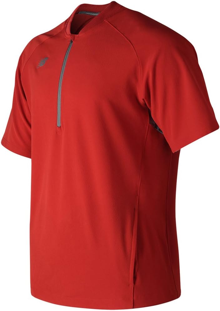 Мужская бейсбольная куртка New Balance 3000 с коротким рукавом, Team Red Inline
Мужская бейсбольная куртка New Balance 3000 с коротким рукавом, Team Red Inline