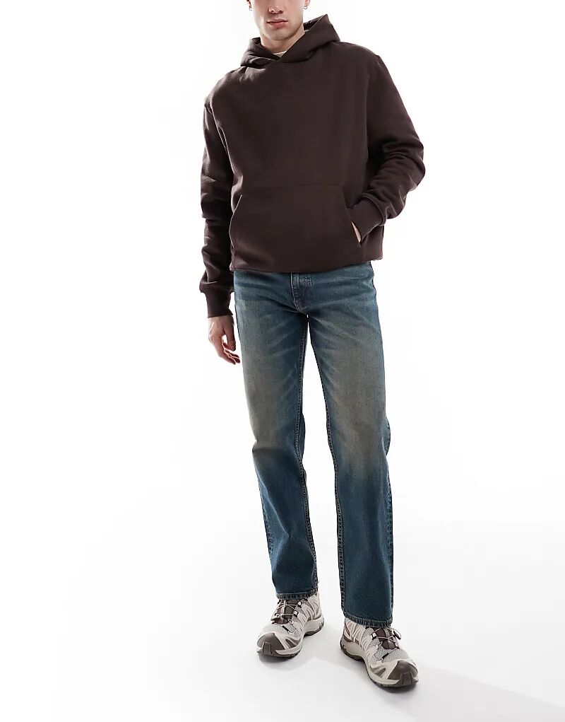 Прямые джинсы-стрейч с оттенком темно-синего цвета ASOS DESIGN
Прямые джинсы-стрейч с оттенком темно-синего цвета ASOS DESIGN