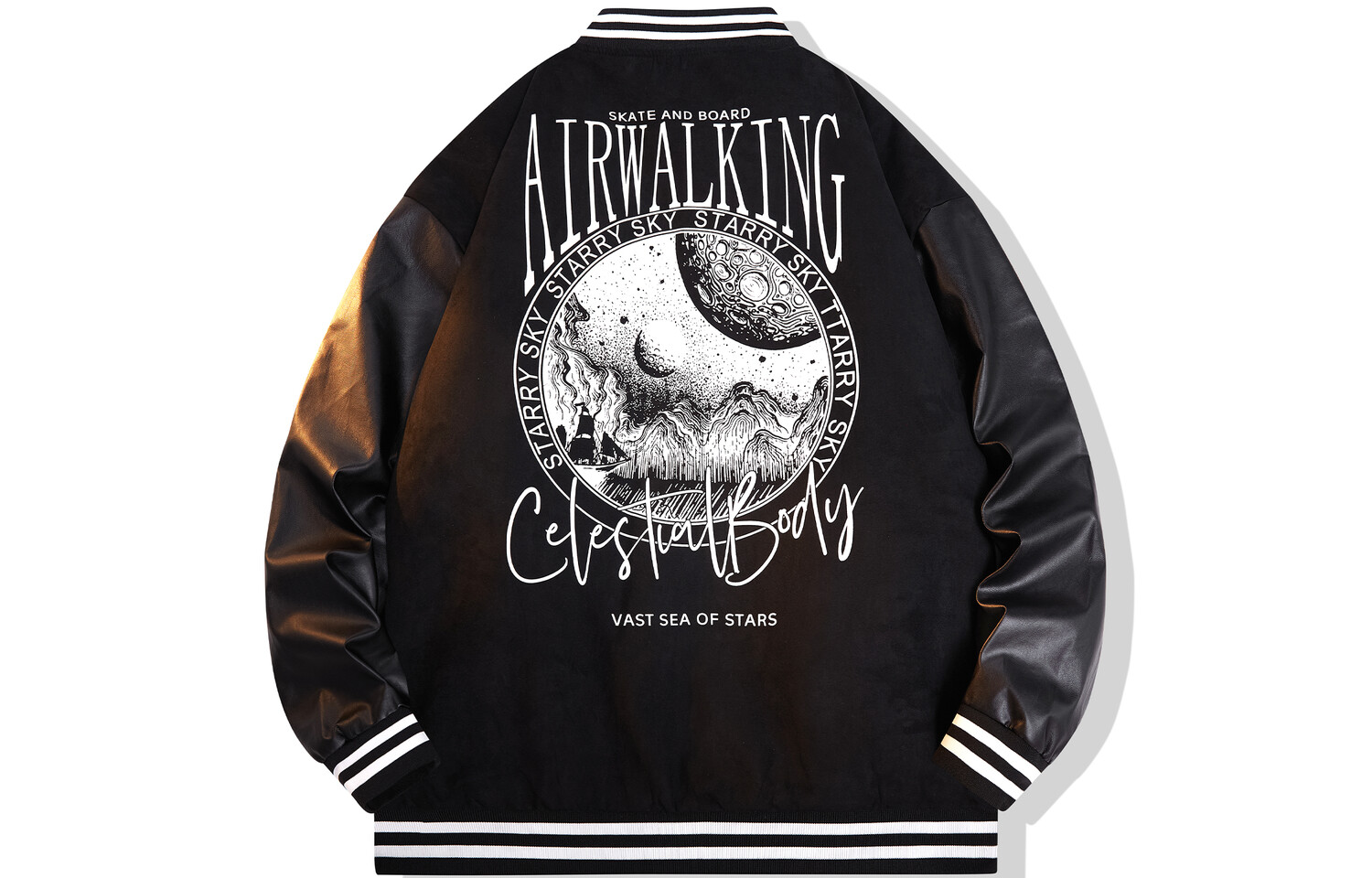 Бейсбольная куртка унисекс Airwalk, Черный
Бейсбольная куртка унисекс Airwalk, Черный