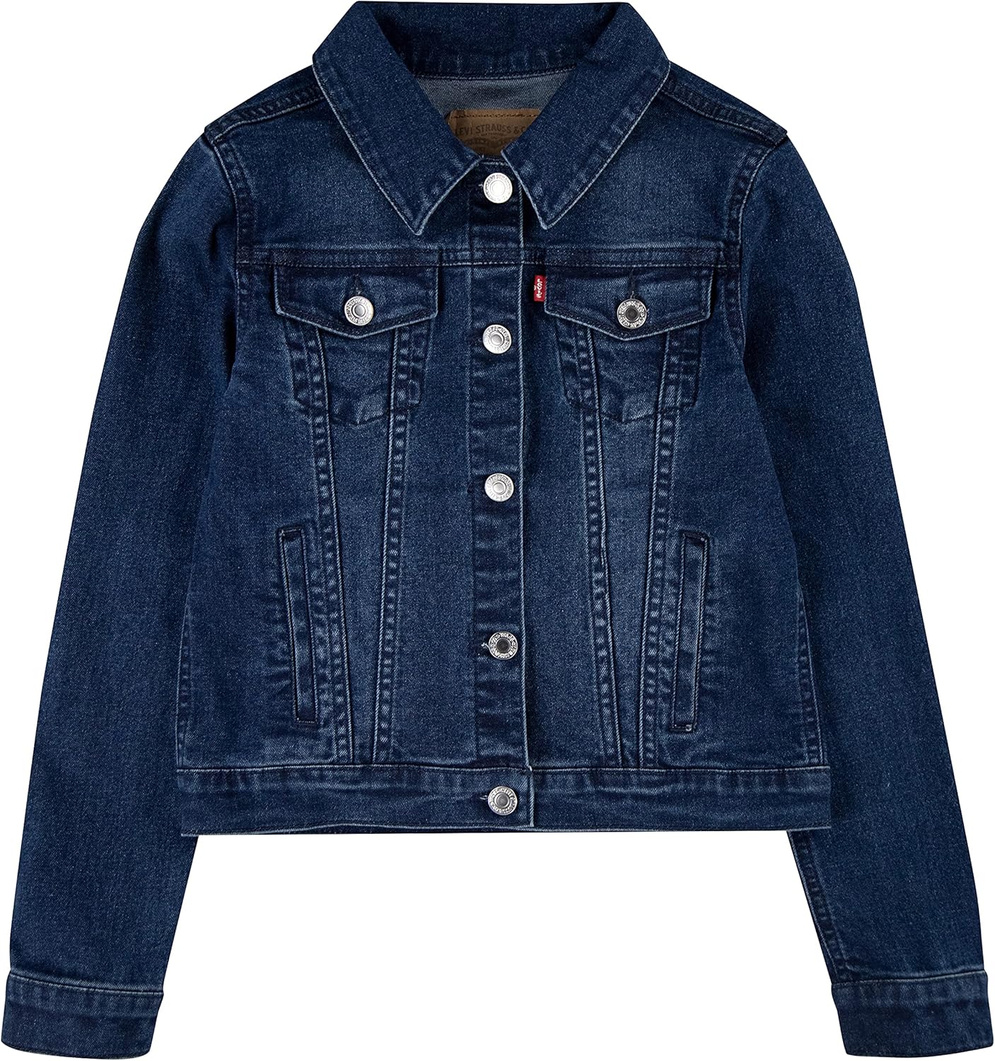 Куртка дальнобойщика Levi's для девочек и малышей, Indigo Daze
Куртка дальнобойщика Levi's для девочек и малышей, Indigo Daze