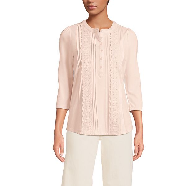 Женский топ с 3/4 рукавом и декоративными пуговицами Lands' End, Evening Forest
Женский топ с 3/4 рукавом и декоративными пуговицами Lands' End, Evening Forest